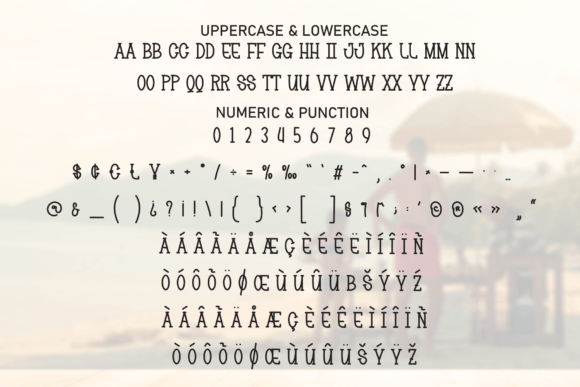 Rerto Summer Font PNG with transparent background - Preview 6