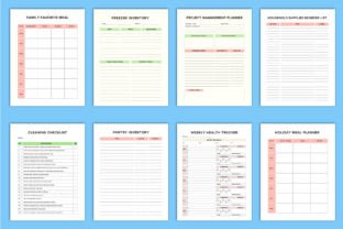 2025 Home Management Binder Canva Graphic by designmela01 · Creative ...