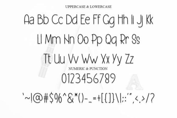 Alphabet Font - Preview 5