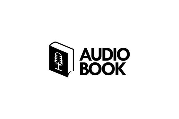 Audio Book Literature and Ebook Logo