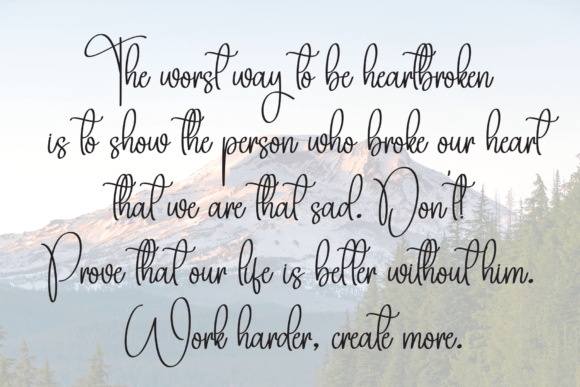 Autumn Signature Font - Preview 5