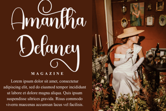 Beauty Night Font - Preview 1