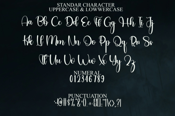 Beauty Night Font - Preview 2