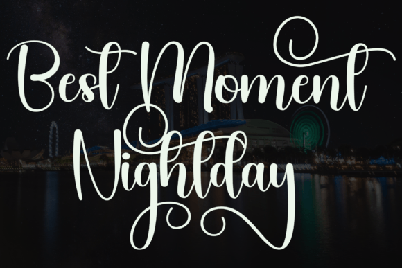 Beauty Night Font - Preview 6