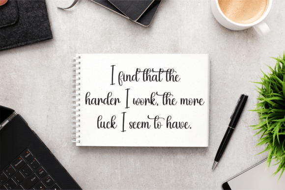 Caption Font - Preview 2