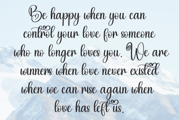 Caption Font - Preview 5