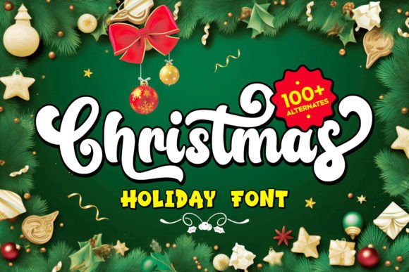 Christmas Font - Preview 1