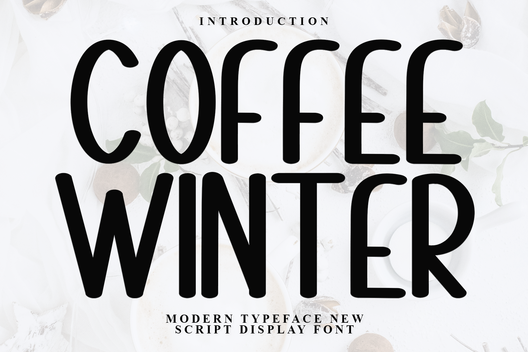 Coffee Winter Font by Inermedia STUDIO · Creative Fabrica
