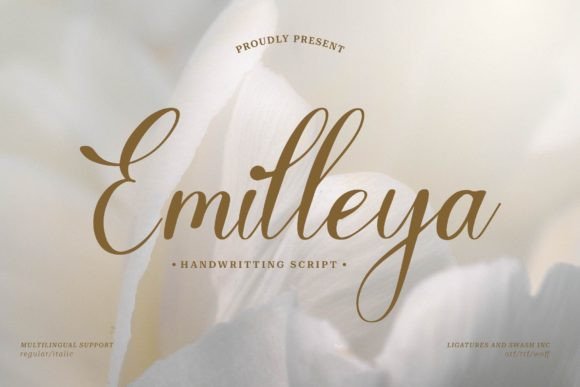 Emilleya Font - Preview 1