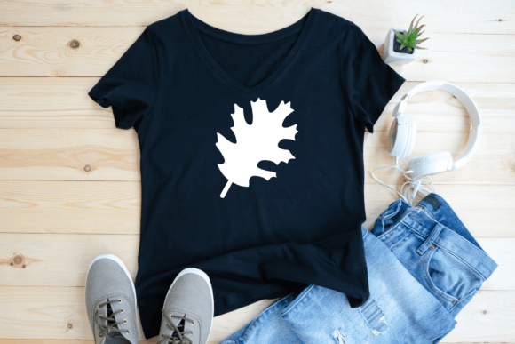 Fall Autumn Leaf Font PNG with transparent background - Preview 5
