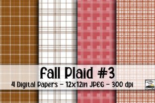 Fall Plaid Digital Paper #3 Graphic by oldmarketdesigns · Creative Fabrica