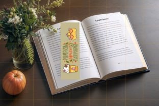 Fall Pumpkin Spice Bookmark PNG Graphic by JewjewDesign · Creative Fabrica