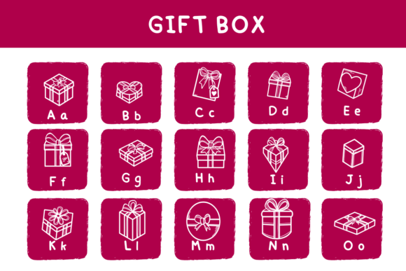 Gift Box Doodle Font - Preview 5