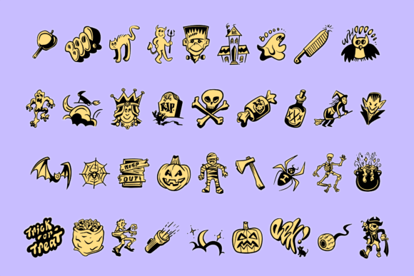 Halloweenies Font - Preview 2