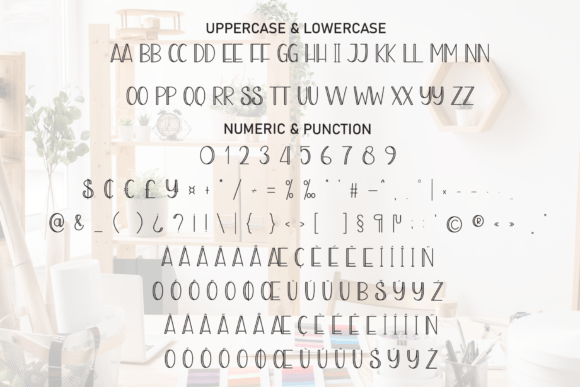 Home Creative Font PNG with transparent background - Preview 6