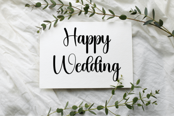 Huldigen Font font preview - 4
