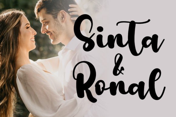 Kayla Romantic Font PNG with transparent background - Preview 3