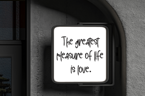 Nightmare Kingsize Font PNG with transparent background - Preview 2