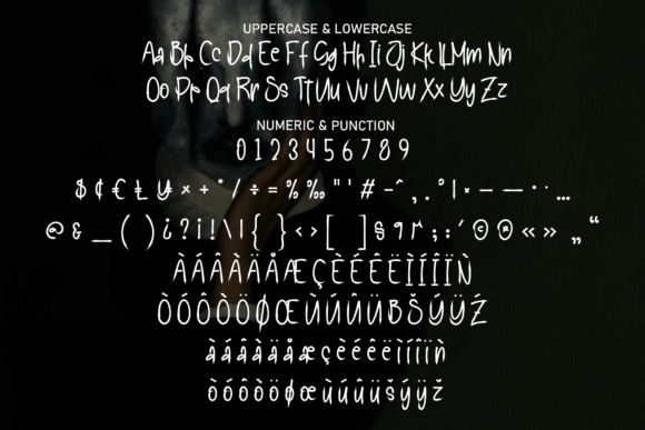 Nightmare Kingsize Font PNG with transparent background - Preview 6