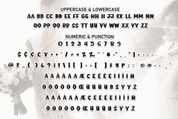 Love Bride Font PNG with transparent background - Preview 6
