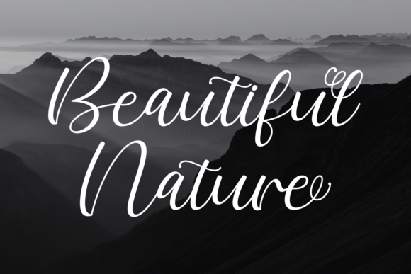 Malika Bright Font PNG with transparent background - Preview 2