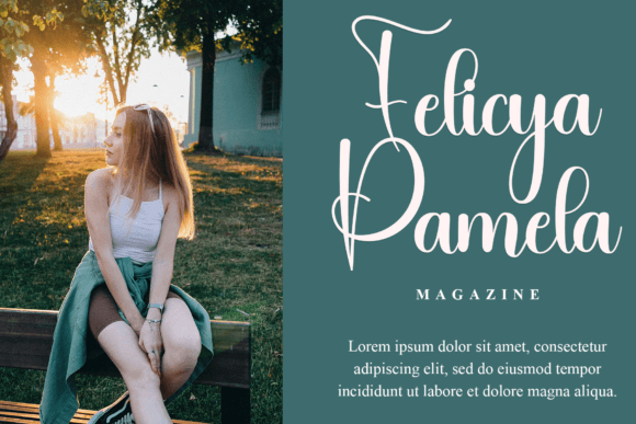 Natural Paradise Font PNG with transparent background - Preview 1