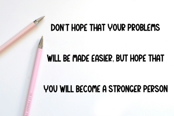 Notes Kamala Font PNG with transparent background - Preview 5