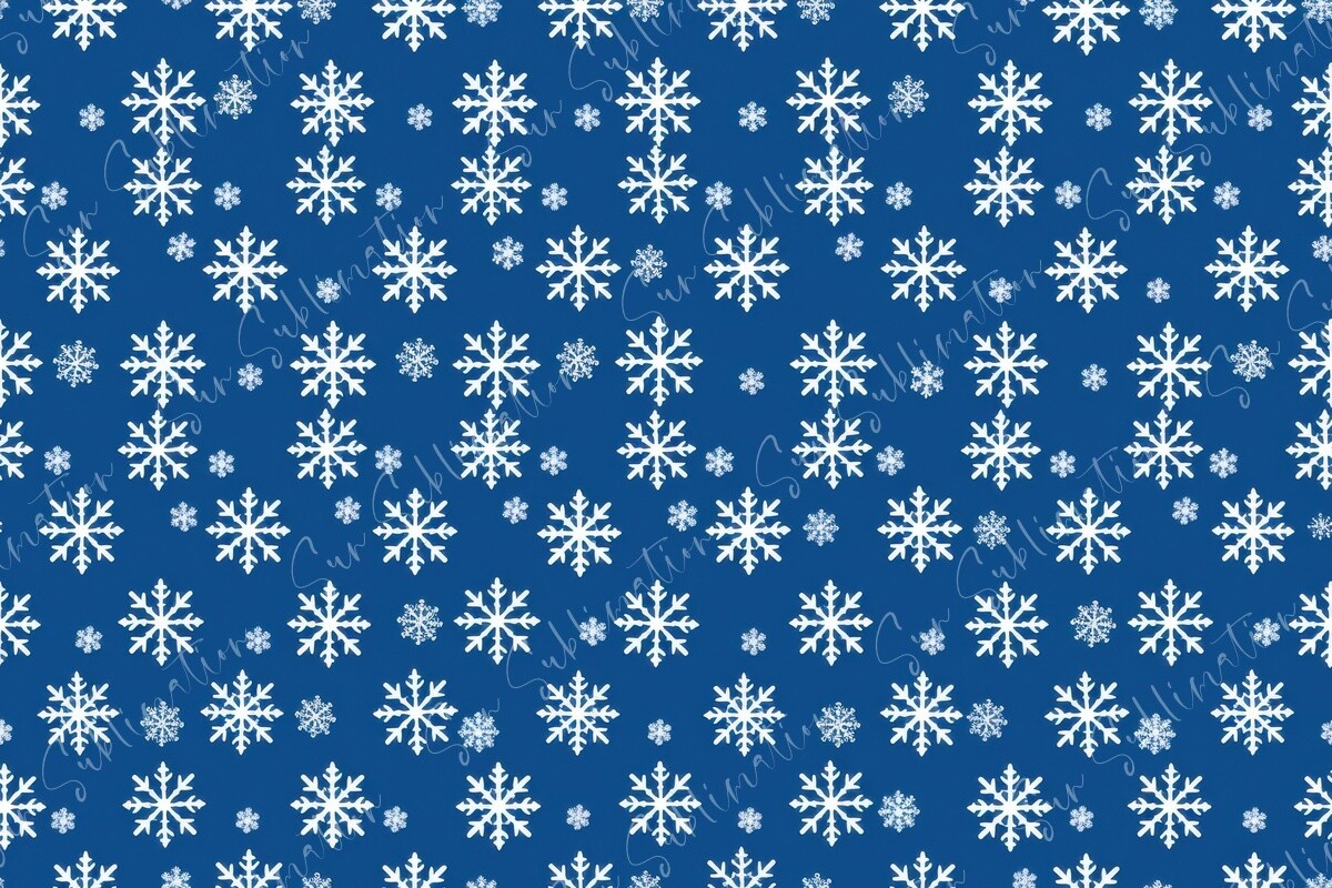Snowflake Seamless Pattern Graphic by Sun Sublimation · Creative Fabrica