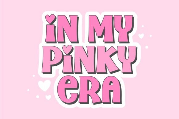 Baby Pink Font - Preview 2