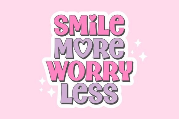 Baby Pink Font - Preview 4