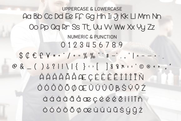 Barber Shop Font - Preview 6