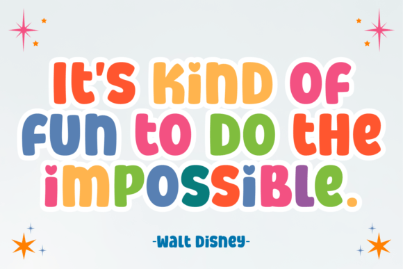 Beauty Disney Font - Preview 2