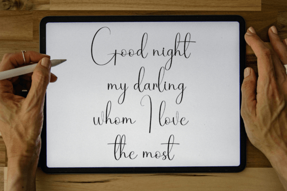 Birthday Kamala Font - Preview 2