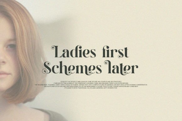 Blonthe Font - Preview 3