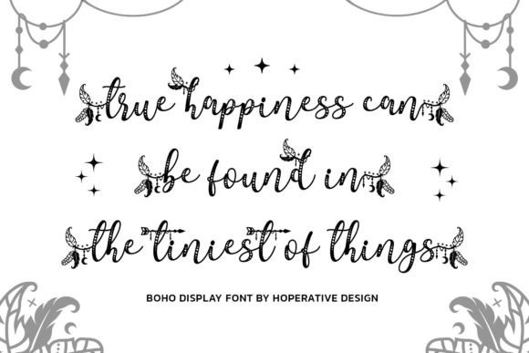 Boho Font - Preview 5
