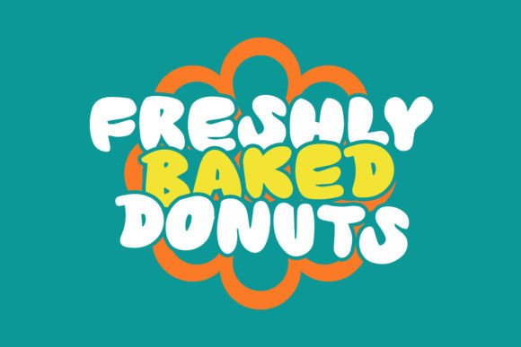 Bouncy Font - Preview 2