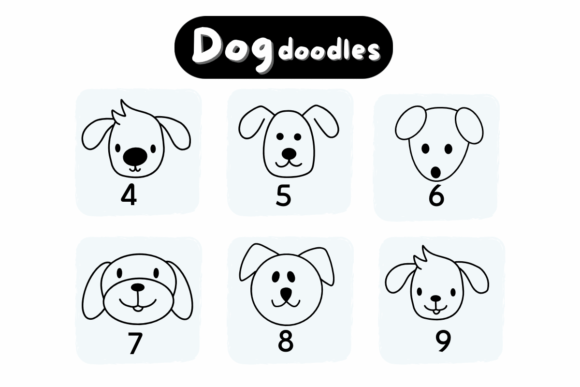 Dog Doodles Font - Preview 3