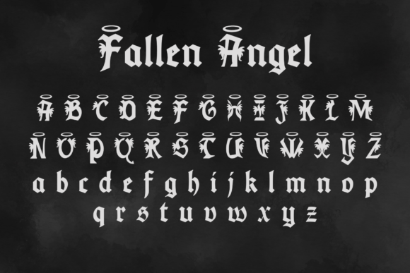 Fallen Angel Font - Preview 4