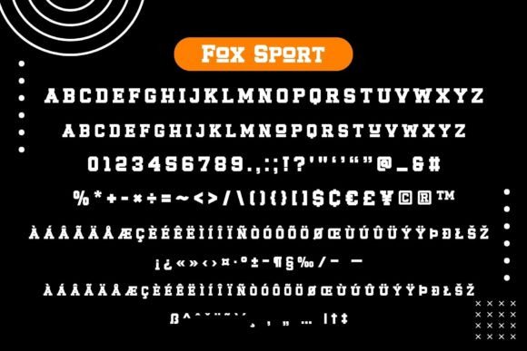 Fox Sport Font - Preview 5
