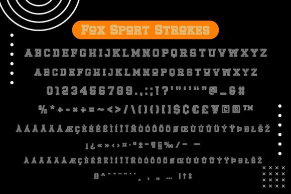 Fox Sport Font - Preview 6