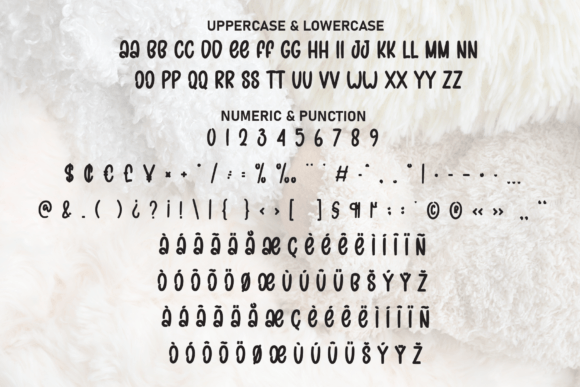 Furry Clothes Font - Preview 6