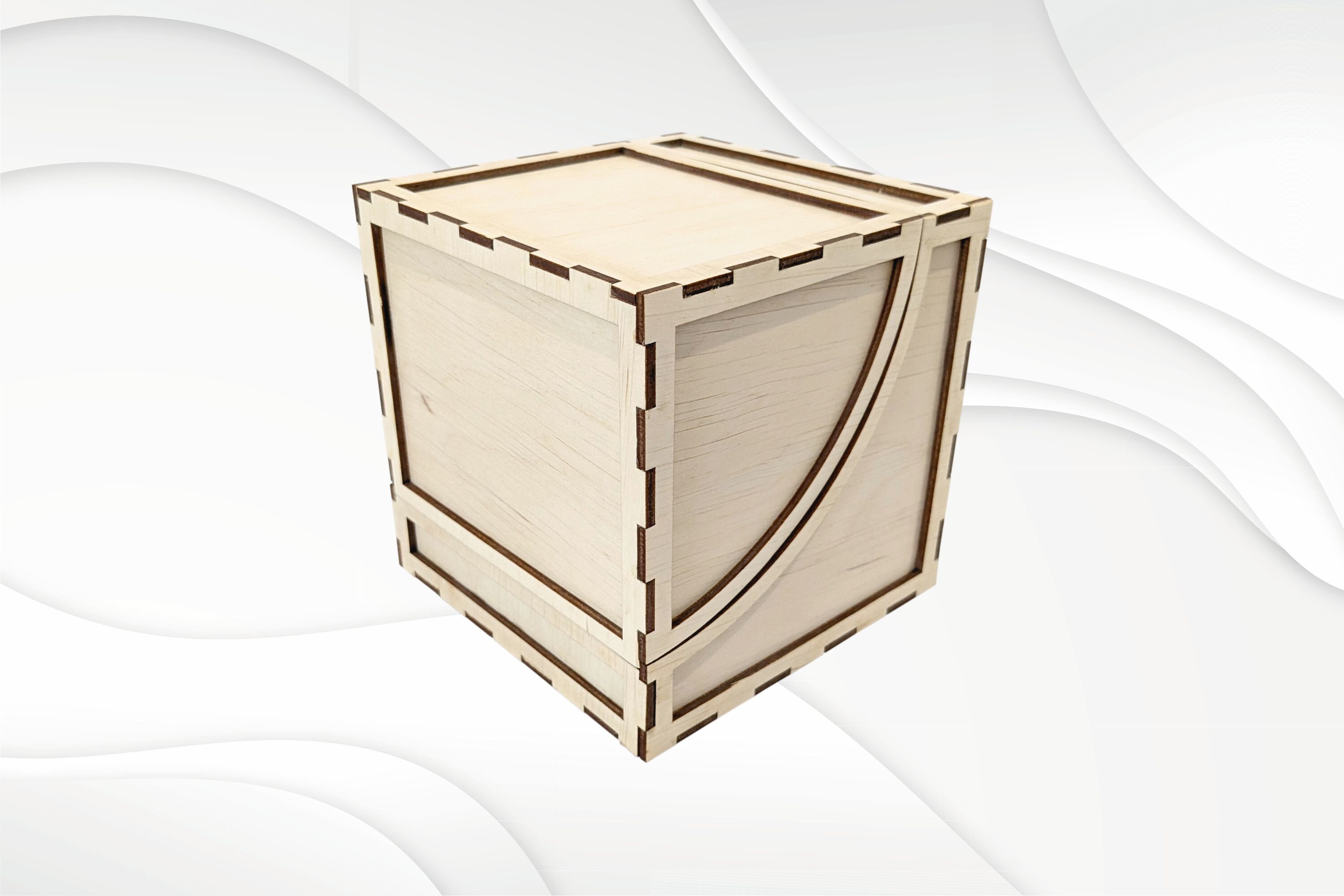 Gift Jewelry Box Holder Design Laser Cut · Creative Fabrica