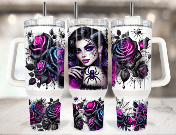 Halloween Girl 40 Oz Tumbler Wrap