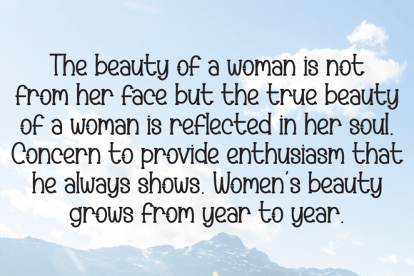 Hey Magnolia Font PNG with transparent background - Preview 5