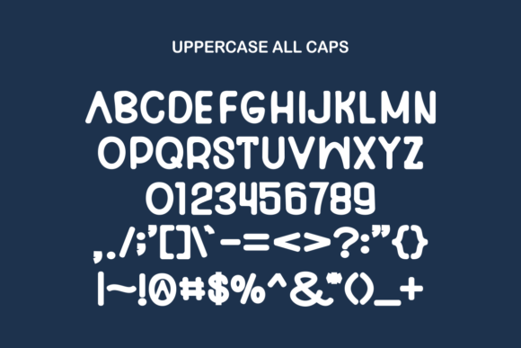 Kulup Pecel Font PNG with transparent background - Preview 3