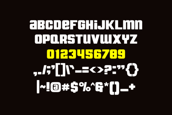 Mesqy Amboy Font PNG with transparent background - Preview 3