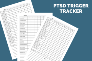 PTSD Trigger Tracker - KDP Template Graphic by BKS Studio · Creative ...