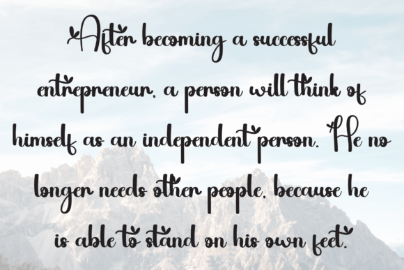 Santa Blacket Font PNG with transparent background - Preview 5