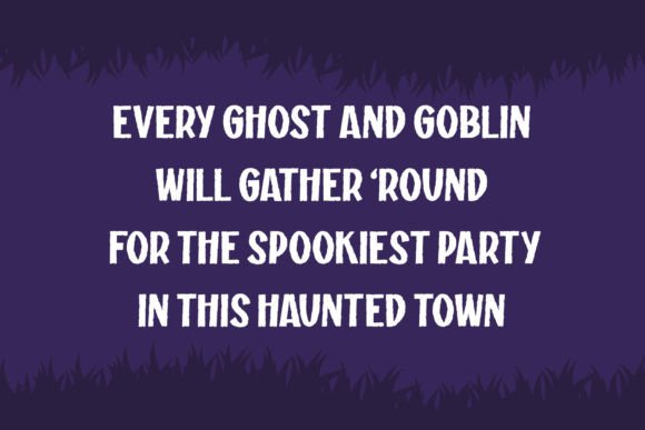 Silence Creepy Font PNG with transparent background - Preview 3
