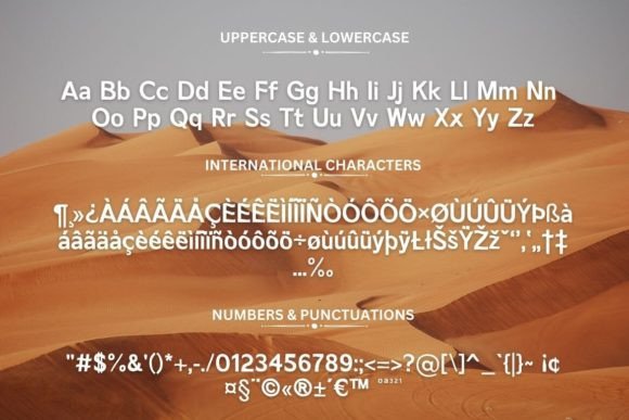 Arabian Storm Font - Preview 2